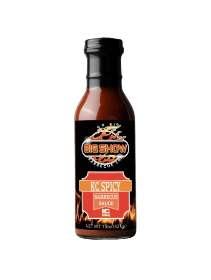 KC Spicy Barbecue sauce from bigshow bbq